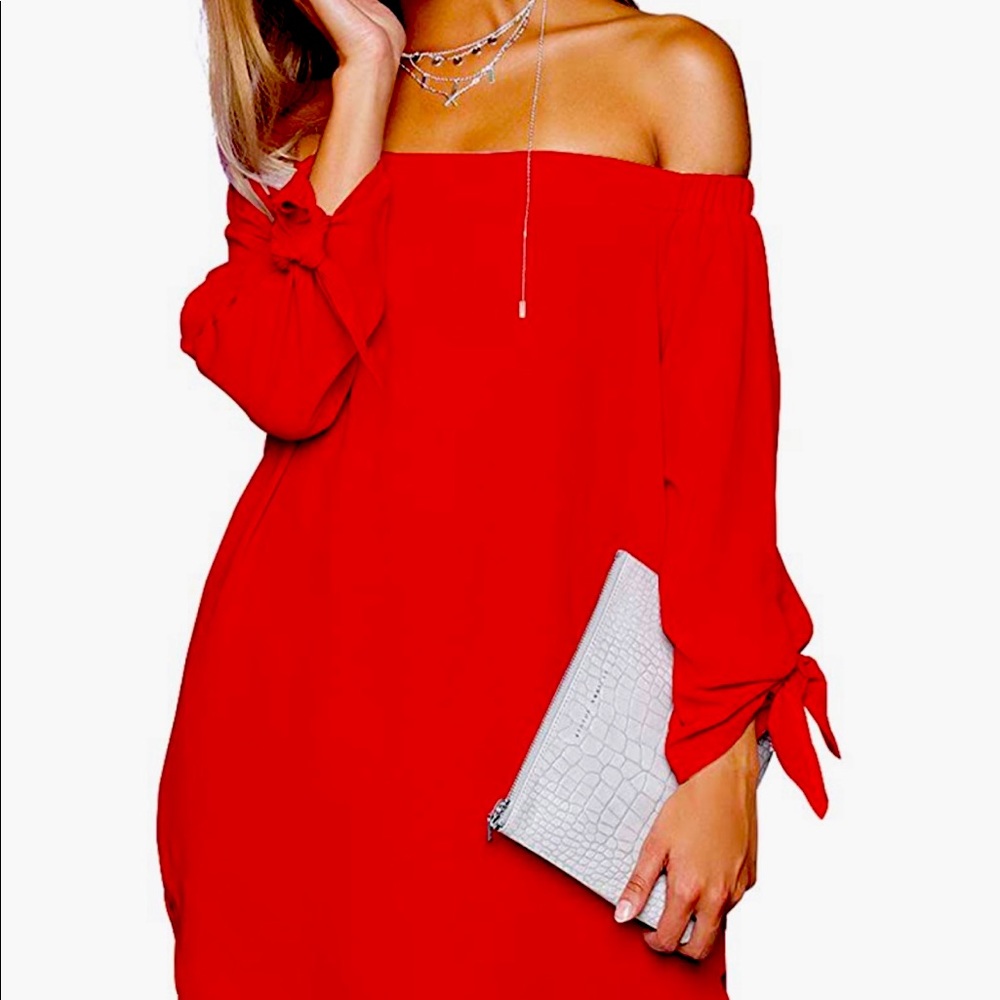 Stunning red dress, small, Brand New